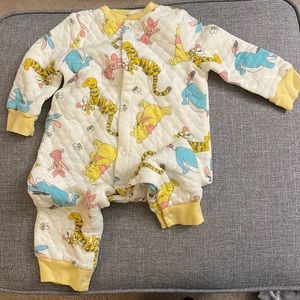 Winnie the Pooh baby pajamas 6-9 months